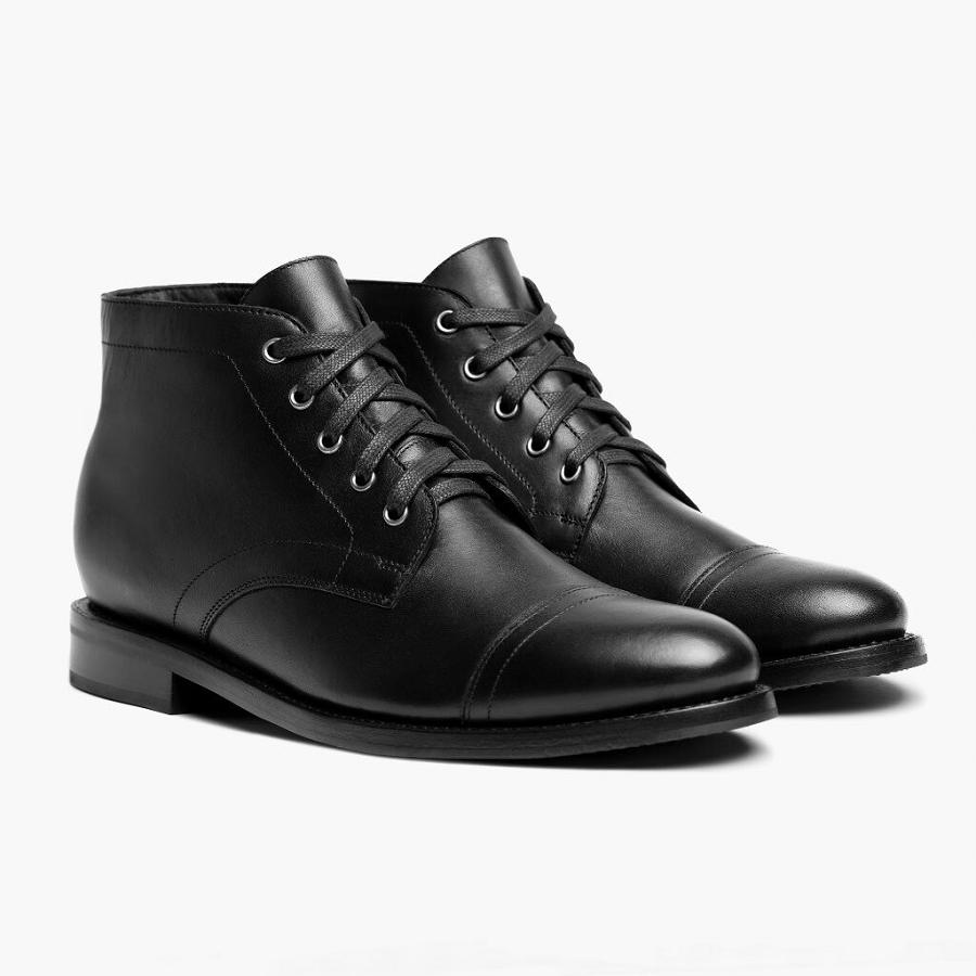 Black Thursday Cadet Leather Men\'s Chukka Boots | SG44XYU