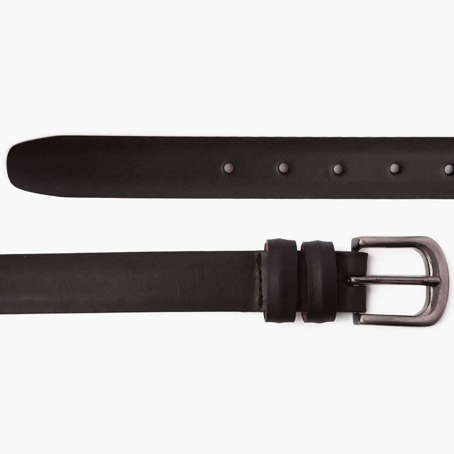 Black Thursday Refined Leather Men's Belts | SG308JPQ