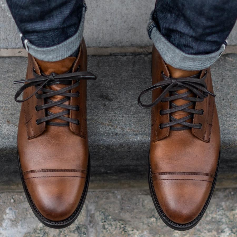 Brown Thursday Cadet Leather Men's Chukka Boots | SG43CTV