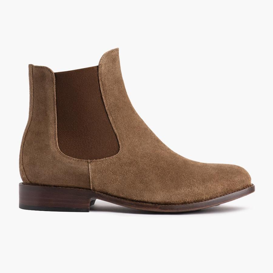 Brown Thursday Cavalier Suede Men's Chelsea Boots | SG23HAP