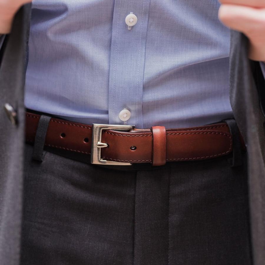 Brown Thursday Classic Leather Resilient Men's Belts | SG297WNB