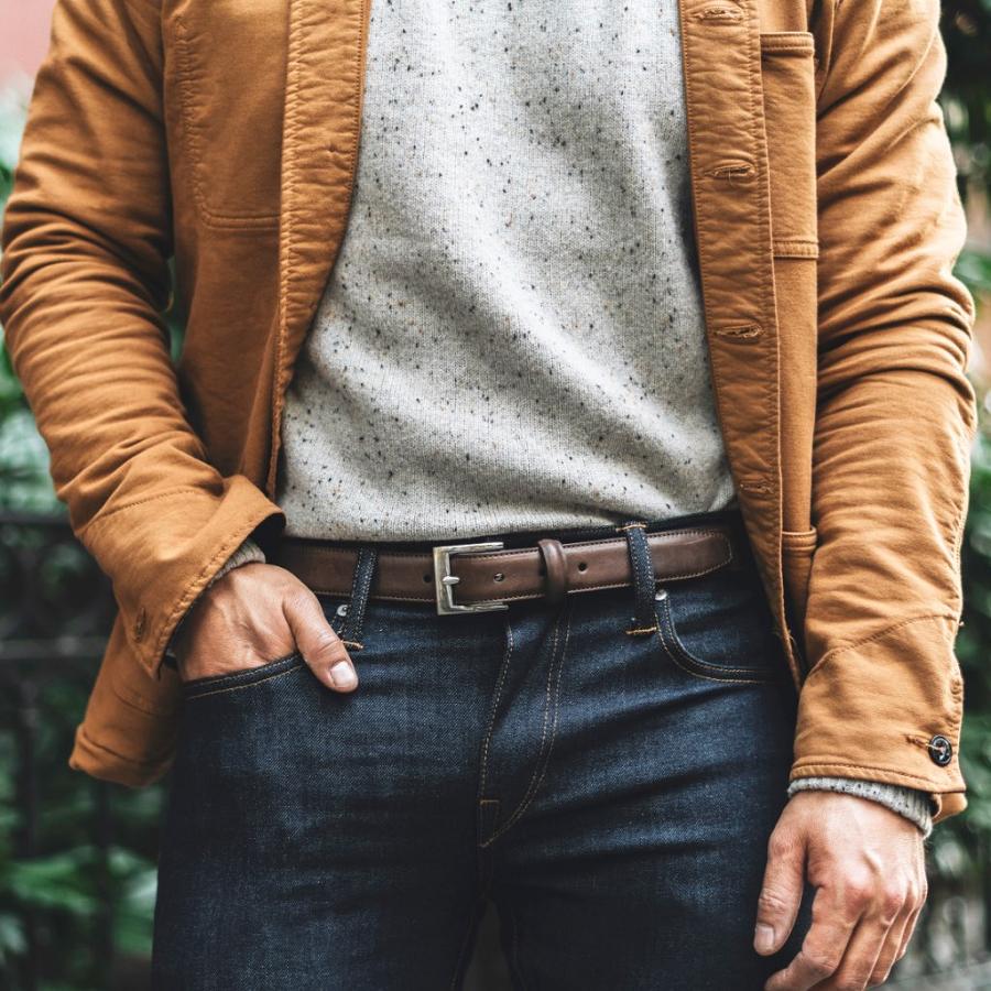 Brown Thursday Classic Leather Rugged & Resilient Men's Belts | SG338DFM