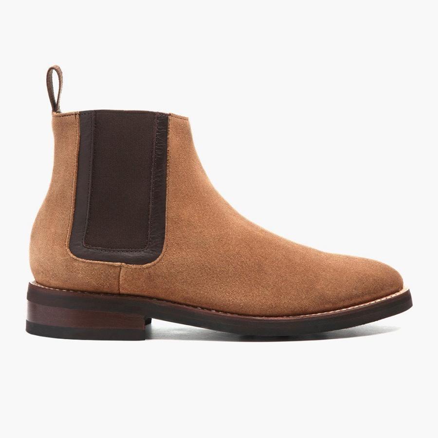 Brown Thursday Duke Suede Men's Chukka Boots | SG51FDN