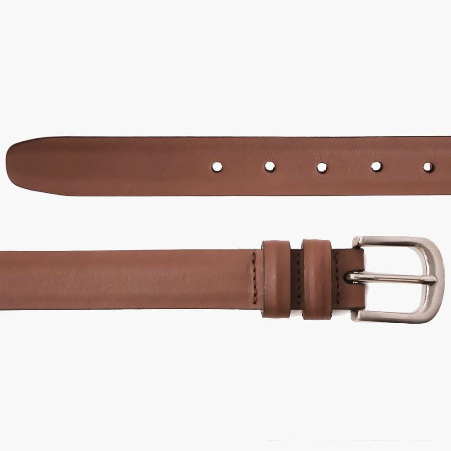 Brown Thursday Refined Leather Men's Belts | SG305ZUT