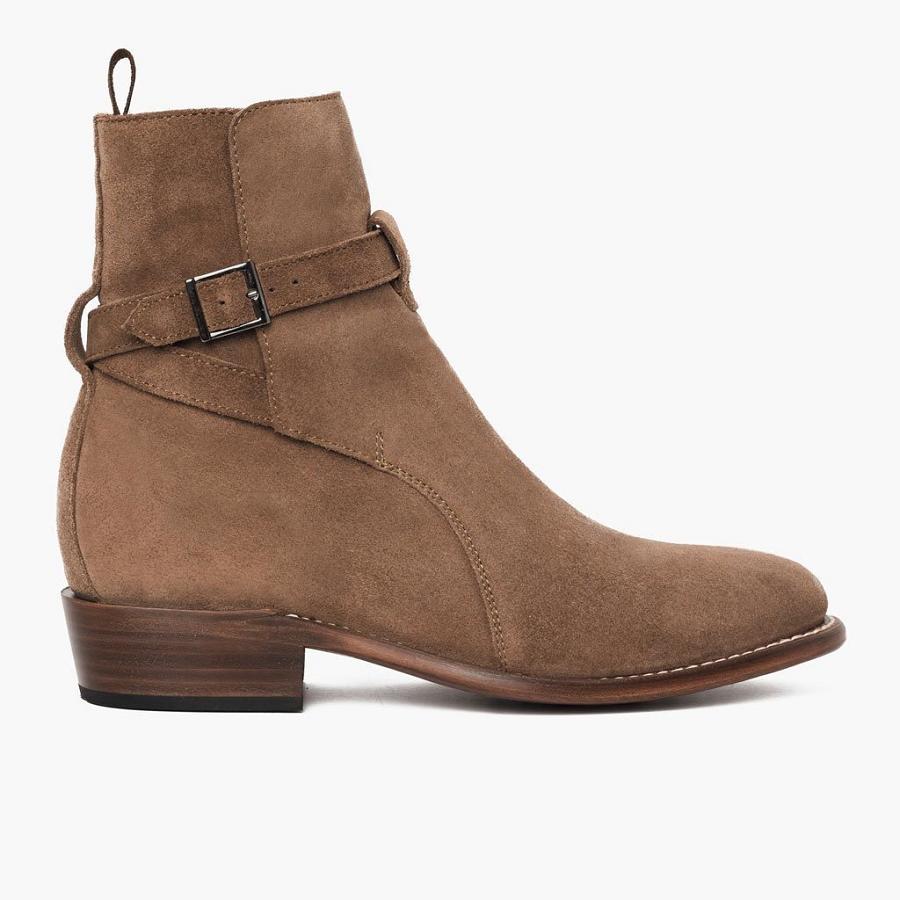 Brown Thursday Rogue Suede Men's Chelsea Boots | SG39MQZ