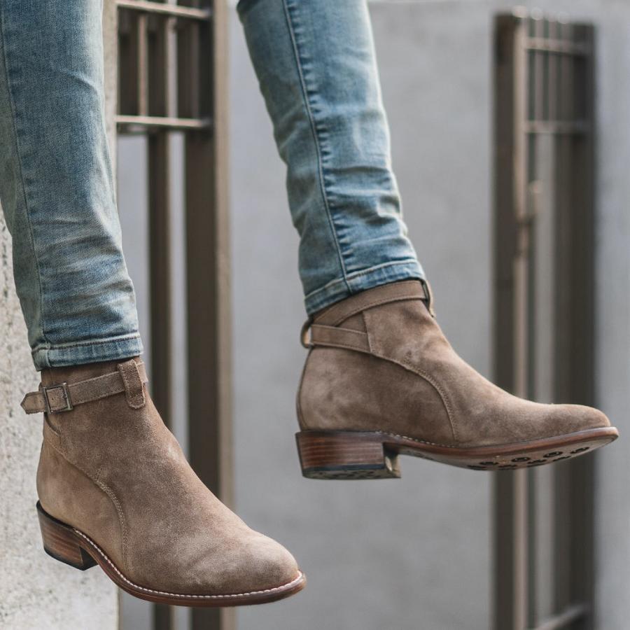 Brown Thursday Rogue Suede Men's Chelsea Boots | SG39MQZ