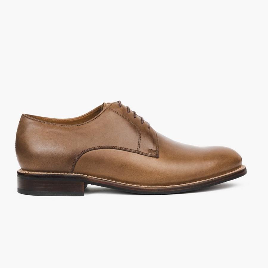 Brown Thursday Statesman Leather Men's Dress Shoes | SG261SGL