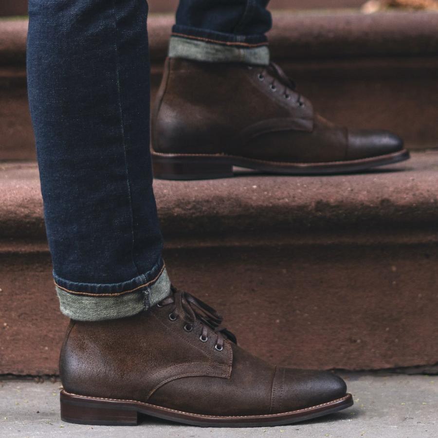 Coffee Thursday Cadet Suede Men's Chukka Boots | SG47KOR