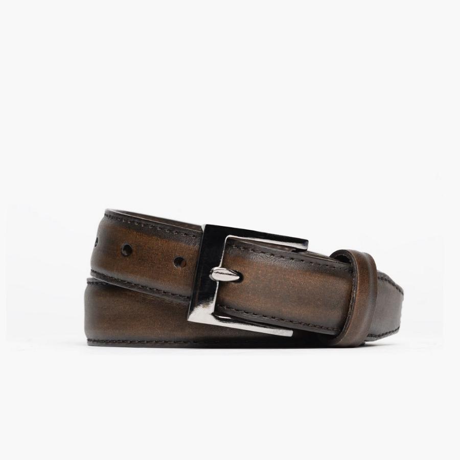 Coffee Thursday Classic Leather Men\'s Belts | SG294TCE