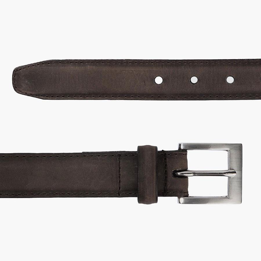 Coffee Thursday Classic Leather Resilient Men's Belts | SG298QMA