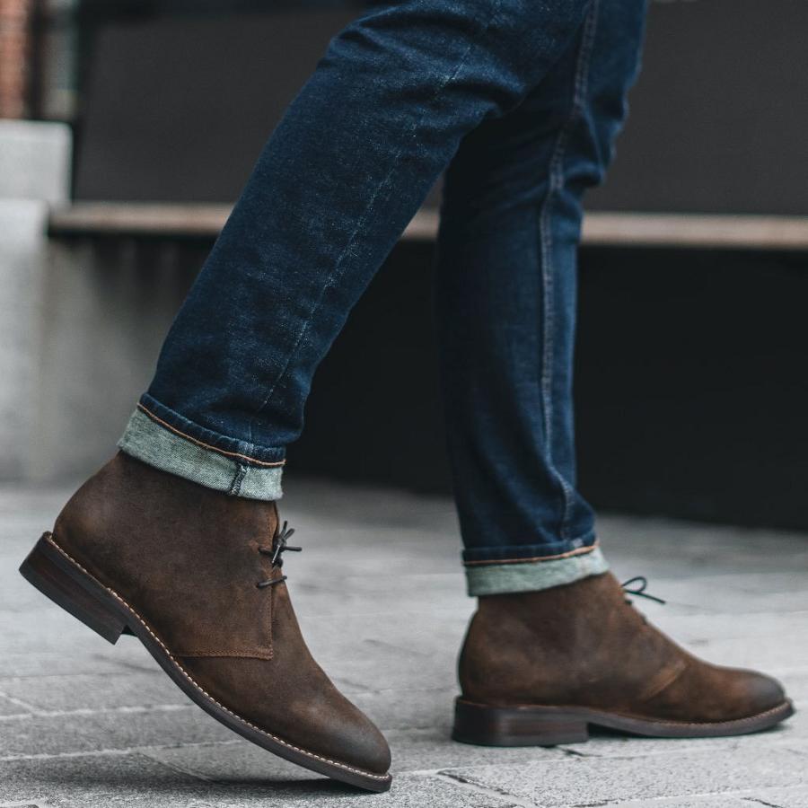 Coffee Thursday Scout Suede Men's Chukka Boots | SG61RVD