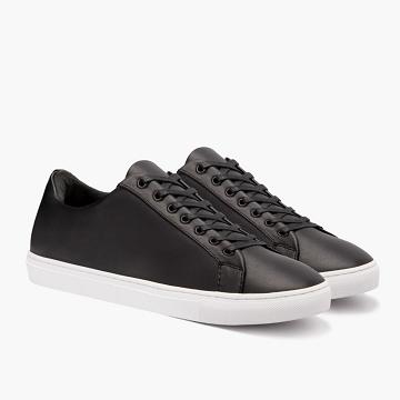 Black Thursday Premier Low Tops Leather Men's Sneakers | SG223BEX