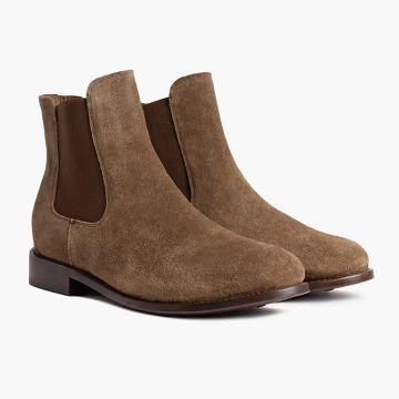 Brown Thursday Cavalier Suede Men's Chelsea Boots | SG23HAP