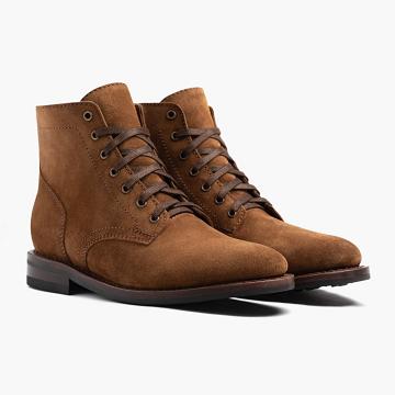 Brown Thursday President Suede Men's Boots | SG207FDN