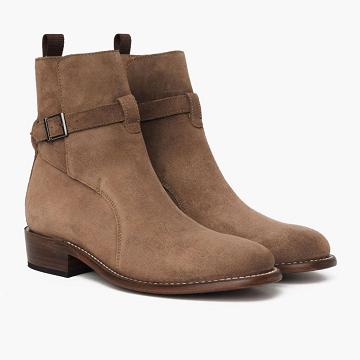 Brown Thursday Rogue Suede Men's Chelsea Boots | SG39MQZ