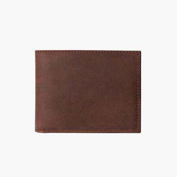 Coffee Thursday Bifold Leather Men's Wallets | SG180GSO