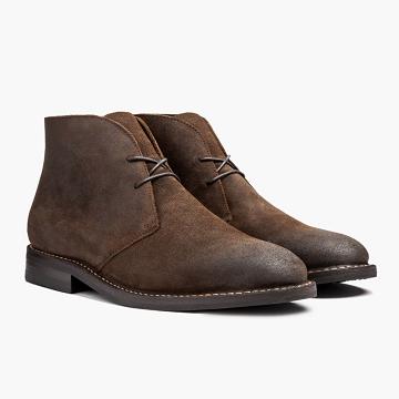 Coffee Thursday Scout Suede Men's Chukka Boots | SG61RVD