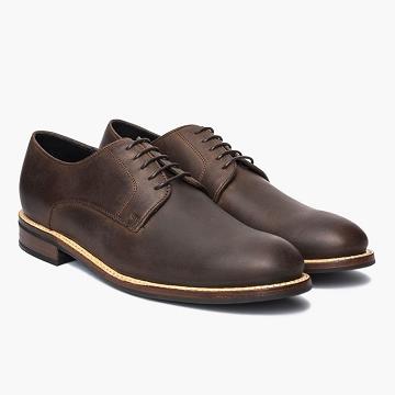 Coffee Thursday Statesman Leather Men's Dress Shoes | SG260DFM