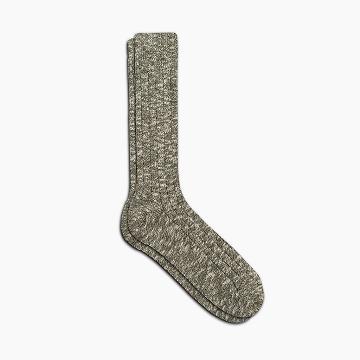 Olive Thursday Sodello Classic Boot Cotton Men's Socks | SG325MQZ