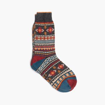 Orange / Multicolor Thursday Sodello Southern Sun Cotton Multicolor Women's Socks | SG390DFM59