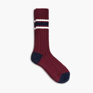 Red Thursday Sodello Legacy Cotton Men's Socks | SG4OKI