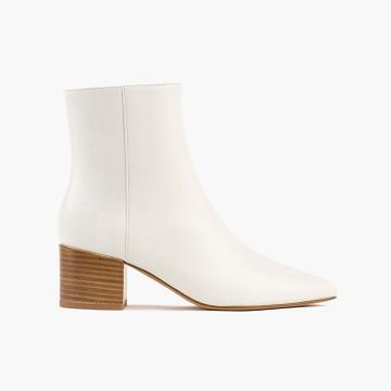 White Thursday Boots Luna Leather Women's High Heels | SG371YXF