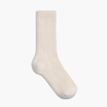 White Thursday Sodello Classic Crew Cotton Women's Socks | SG390DFM43